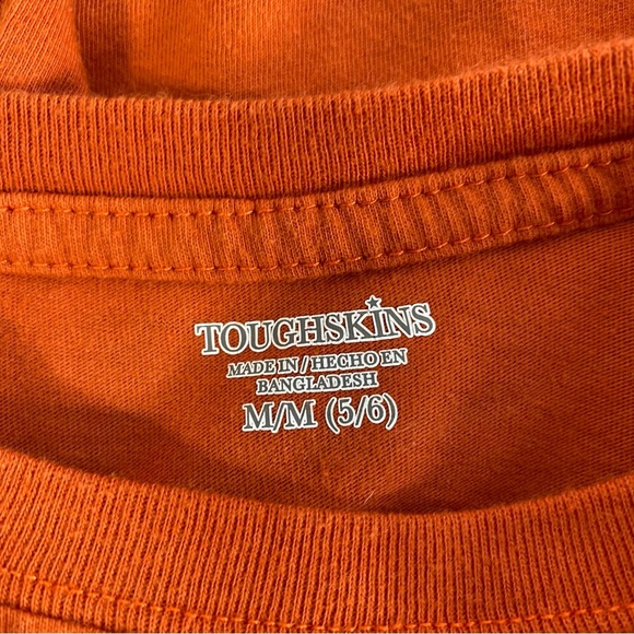 Toughskins Kids Camp Cherokee Point Burnt Orange Short Sleeve Tee - Picture 6 of 8